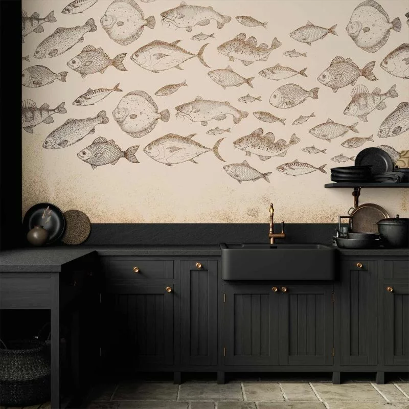 Fototapeta - Subtelne rybki - obrazek 1