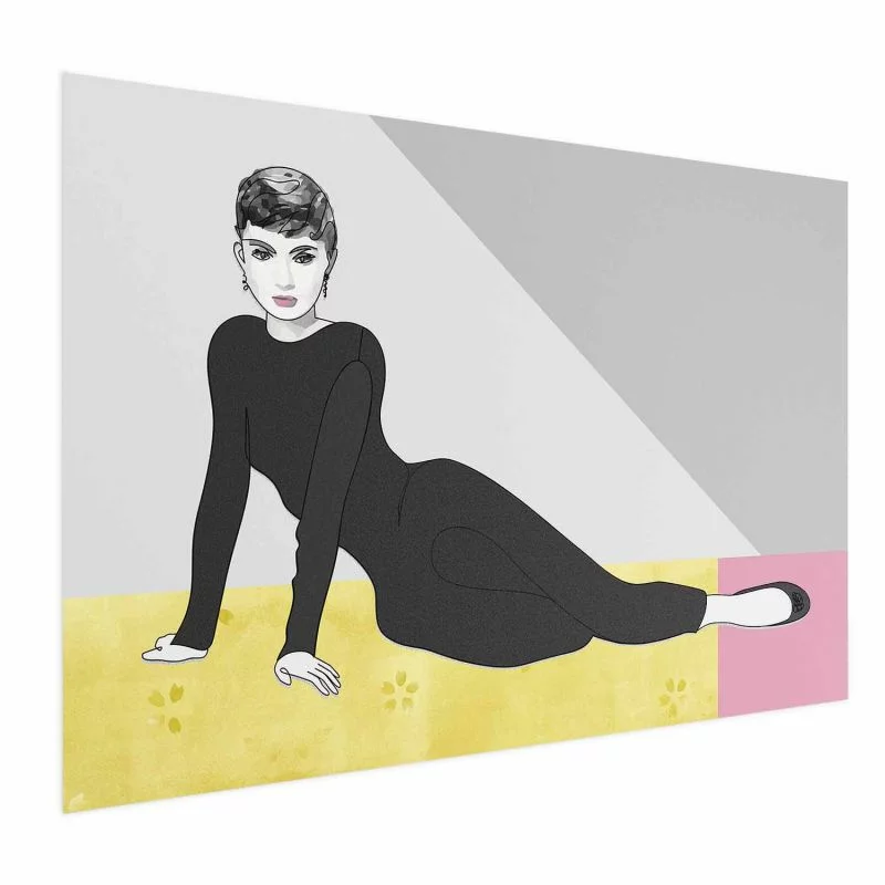 Plakat - Piękna Audrey - obrazek 1