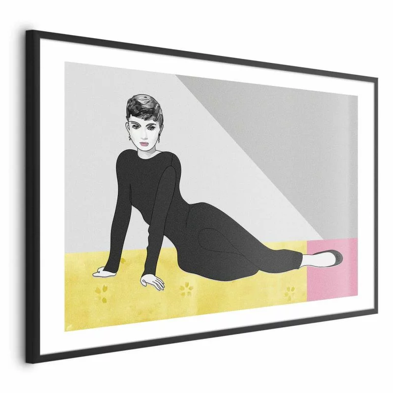 Plakat - Piękna Audrey - obrazek 1
