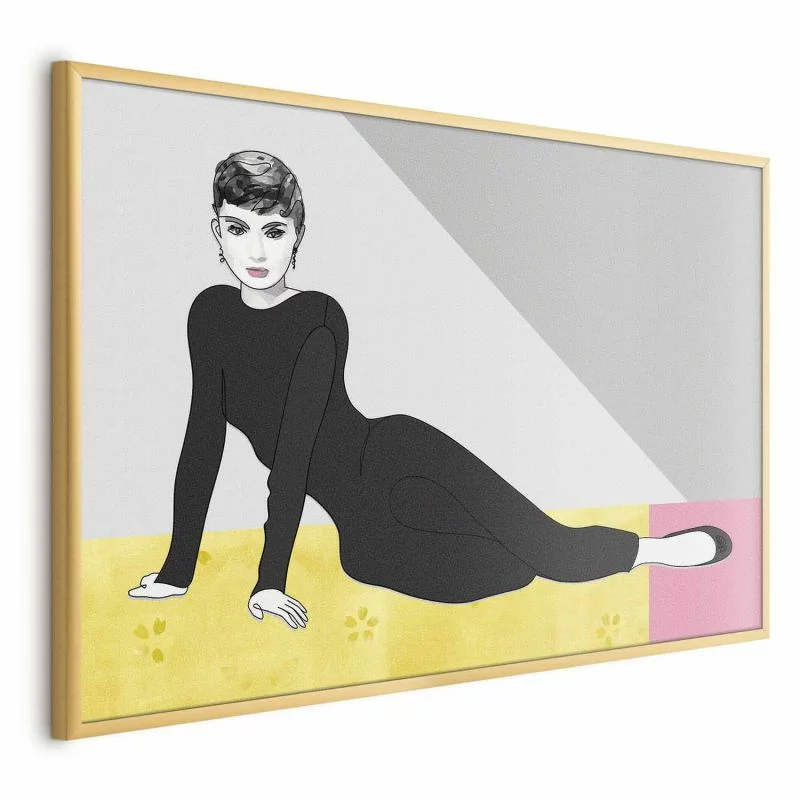 Plakat - Piękna Audrey - obrazek 1
