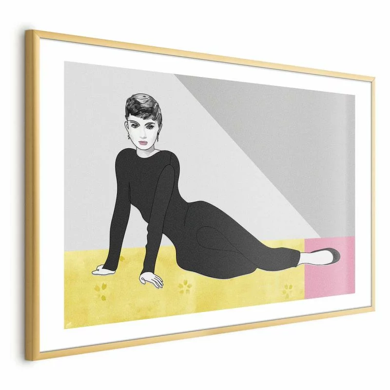 Plakat - Piękna Audrey - obrazek 1