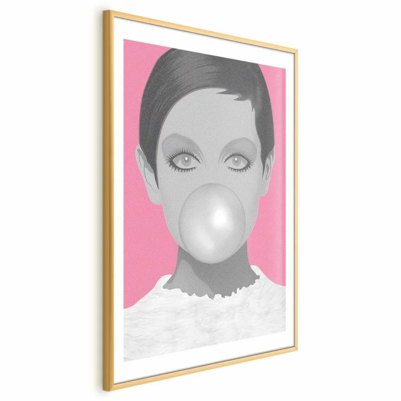 Plakat - Guma balonowa - obrazek 1