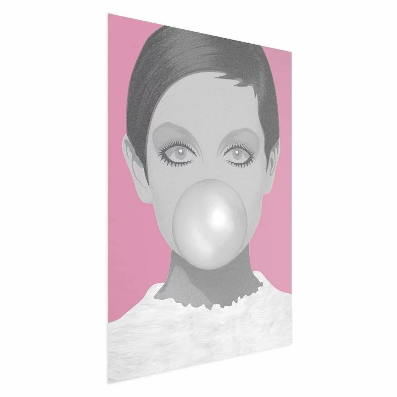 Plakat - Guma balonowa - obrazek 1