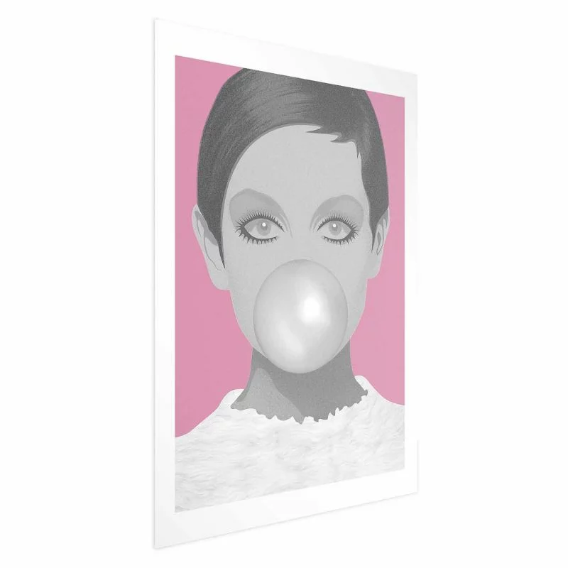 Plakat - Guma balonowa - obrazek 1