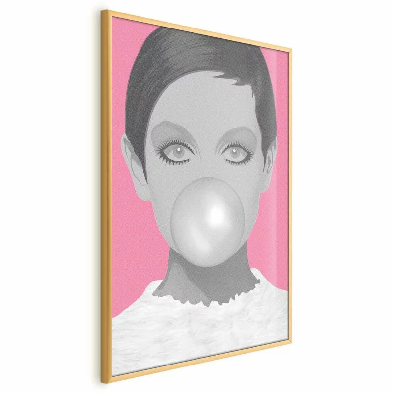 Plakat - Guma balonowa - obrazek 1
