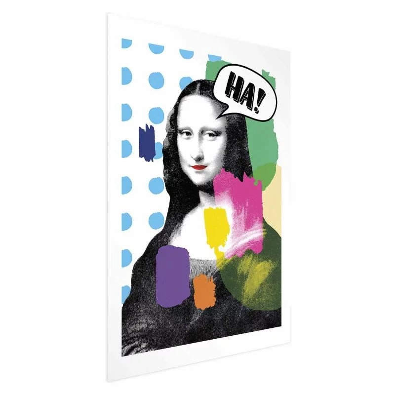 Plakat - Mona Lisa Pop-art - obrazek 1