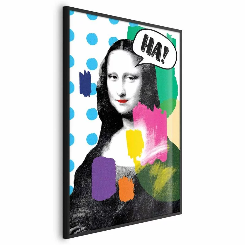 Plakat - Mona Lisa Pop-art - obrazek 1