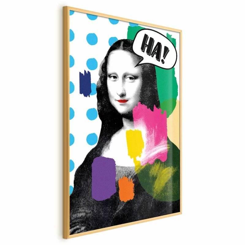 Plakat - Mona Lisa Pop-art - obrazek 1