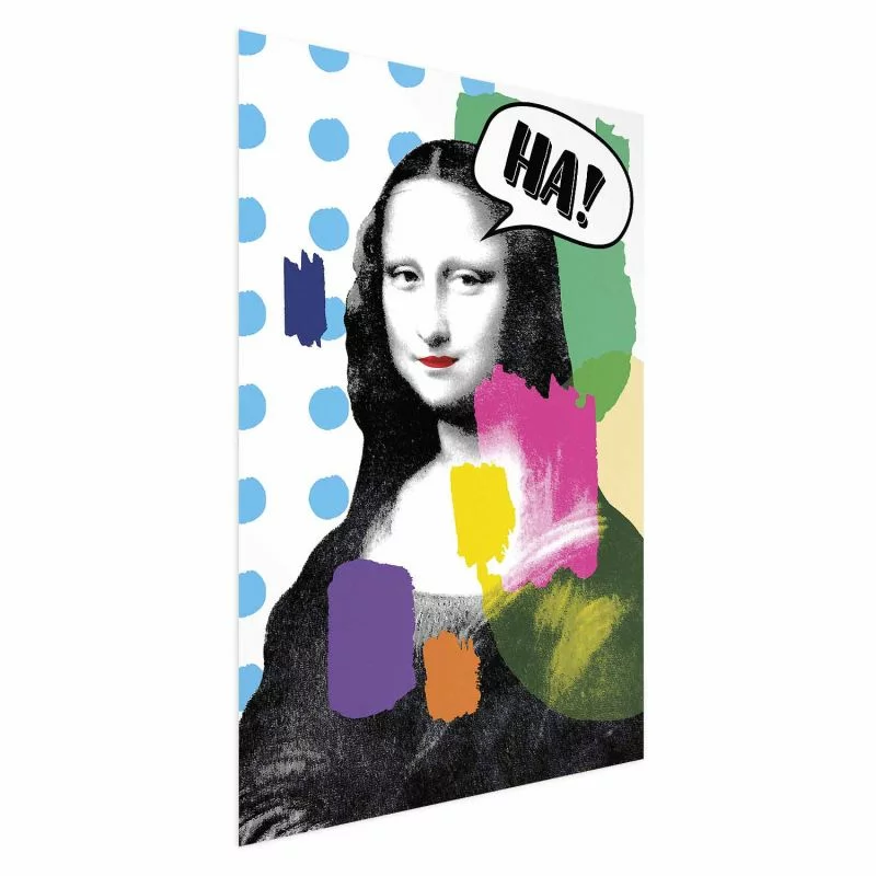 Plakat - Mona Lisa Pop-art - obrazek 1