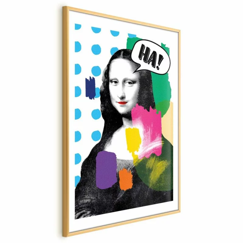 Plakat - Mona Lisa Pop-art - obrazek 1