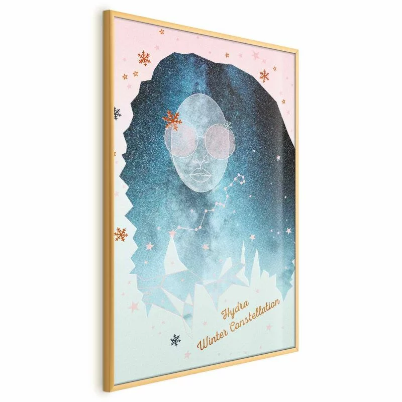 Plakat - Hydra Winter Constellation - obrazek 1