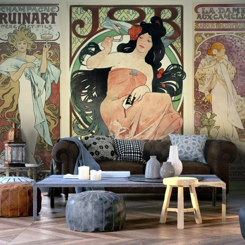 Fototapeta wodoodporna - Alphonse Mucha. Kobiety - obrazek 1