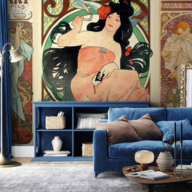 Fototapeta - Alphonse Mucha. Kobiety - obrazek 1