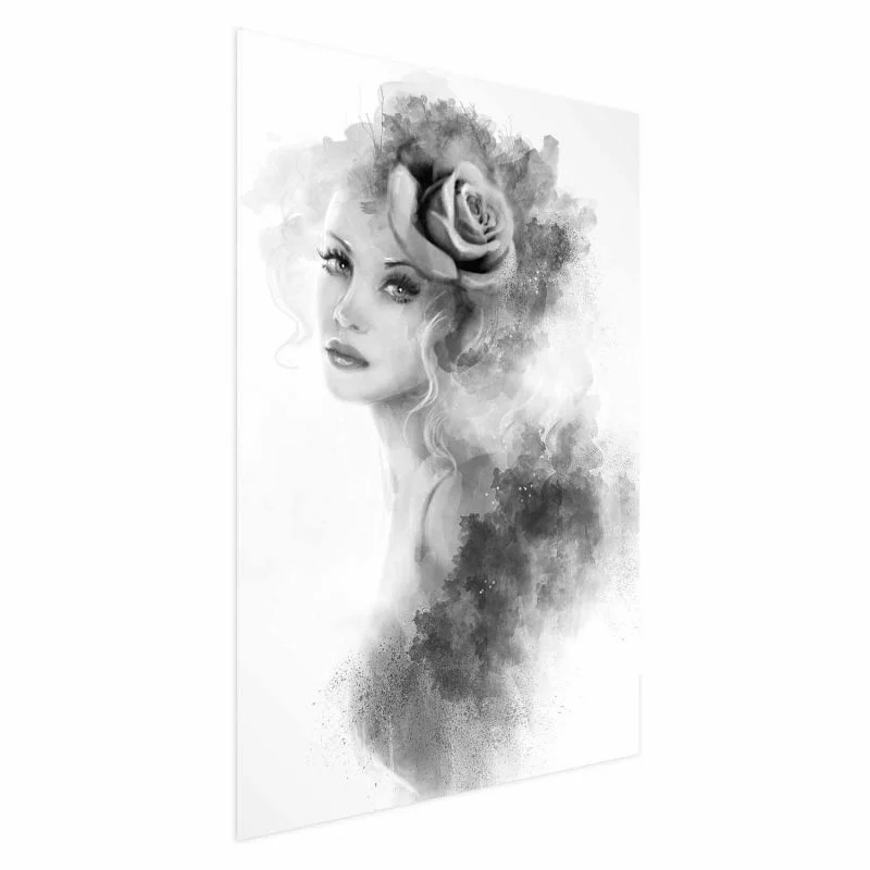 Plakat - Akwarelowy portret - obrazek 1