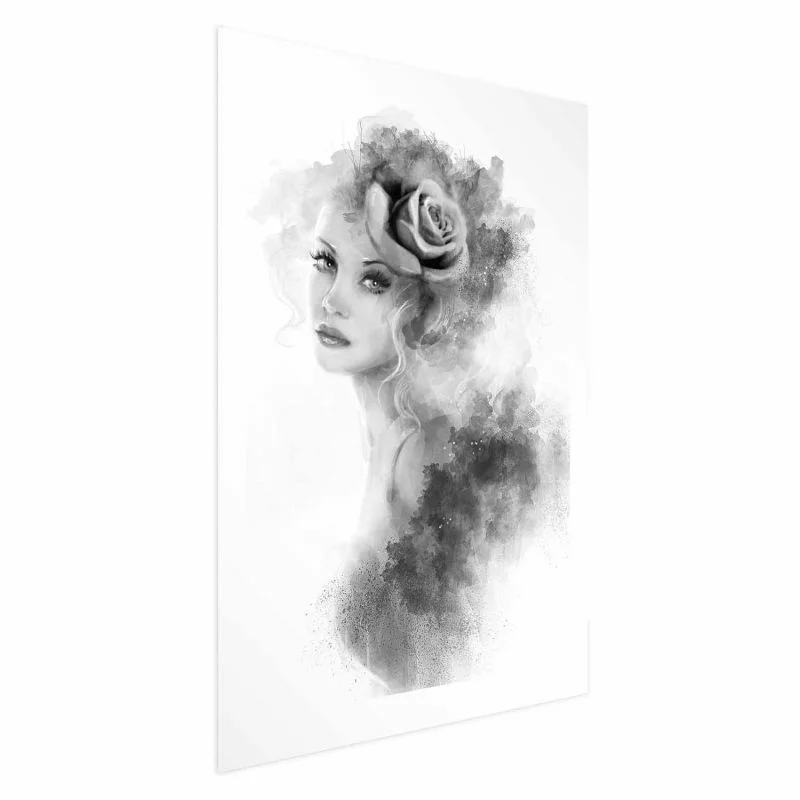 Plakat - Akwarelowy portret - obrazek 1