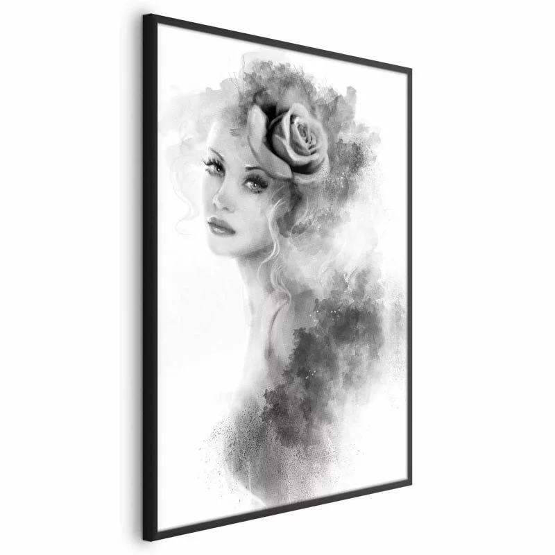 Plakat - Akwarelowy portret - obrazek 1