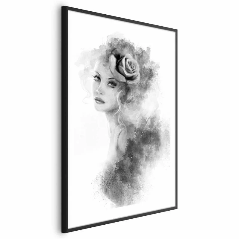 Plakat - Akwarelowy portret - obrazek 1