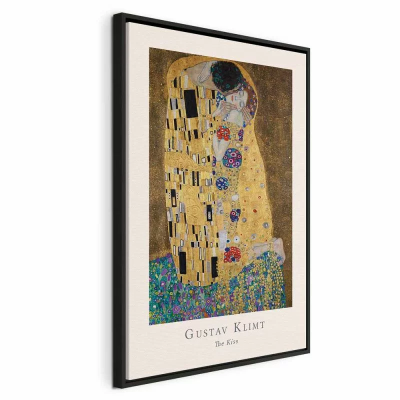 Obraz - Gustav Klimt - The Kiss (1-częściowy) pionowy - obrazek 1