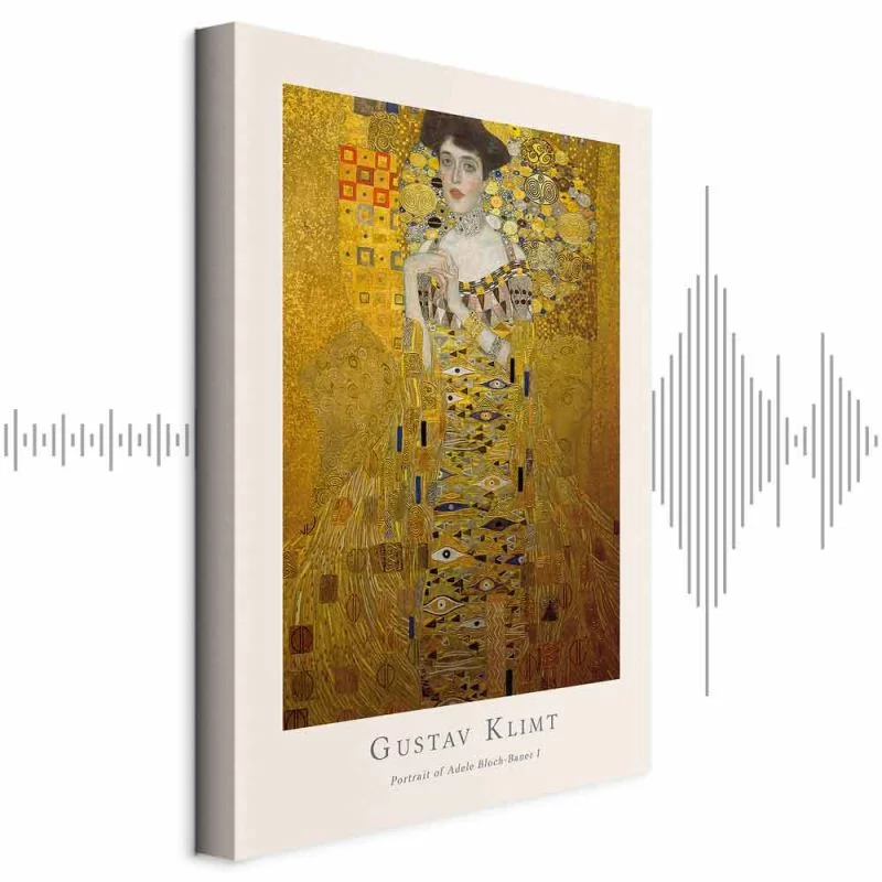 Obraz - Gustav Klimt - Portrait of Adele Bloch (1-częściowy) pionowy - obrazek 1