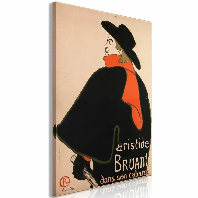 Obraz - Aristide Bruant: Dans son cabaret (1-częściowy) pionowy - obrazek 1