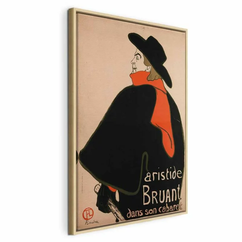 Obraz - Aristide Bruant: Dans son cabaret (1-częściowy) pionowy - obrazek 1