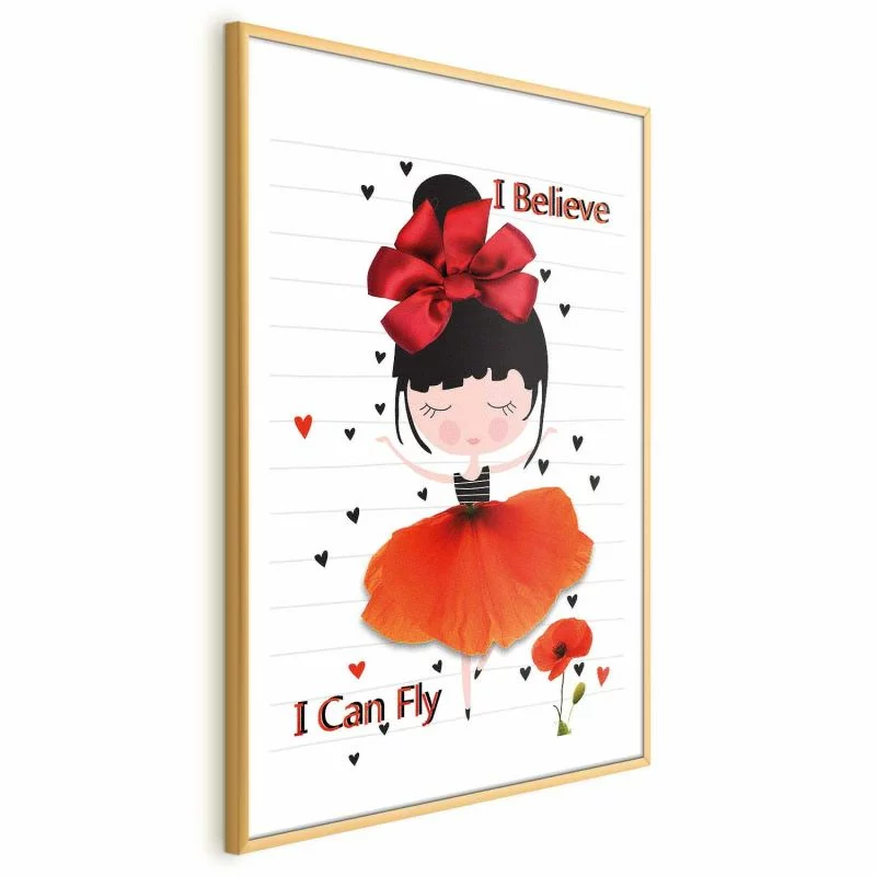 Plakat - I believe I can fly - obrazek 1