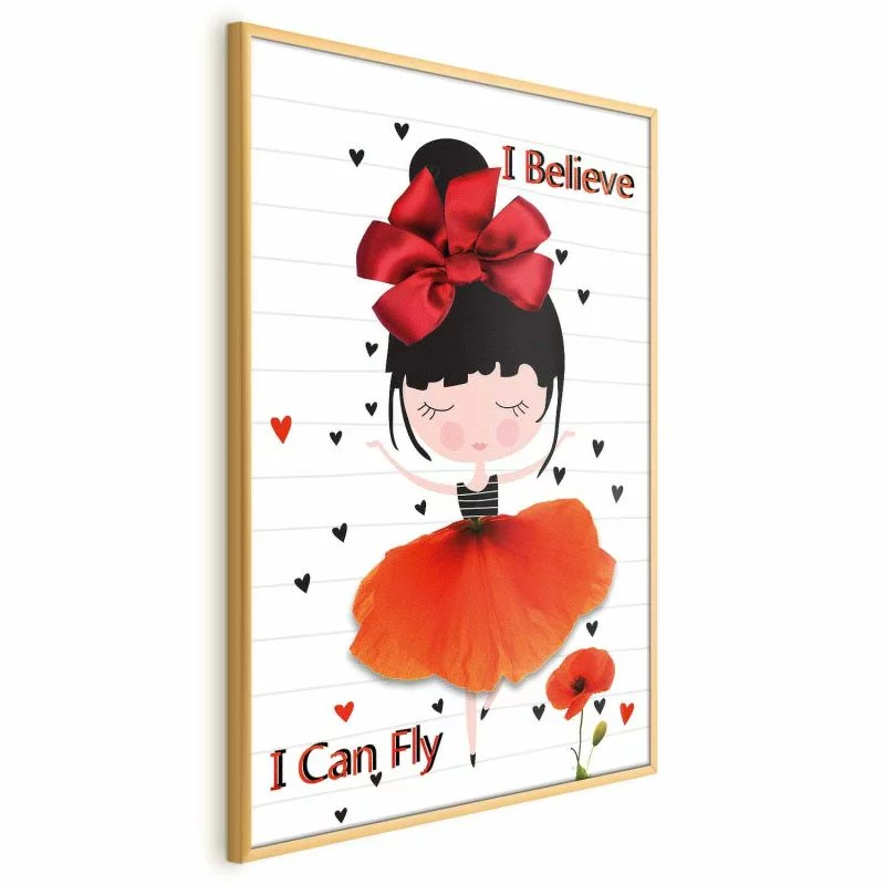 Plakat - I believe I can fly - obrazek 1