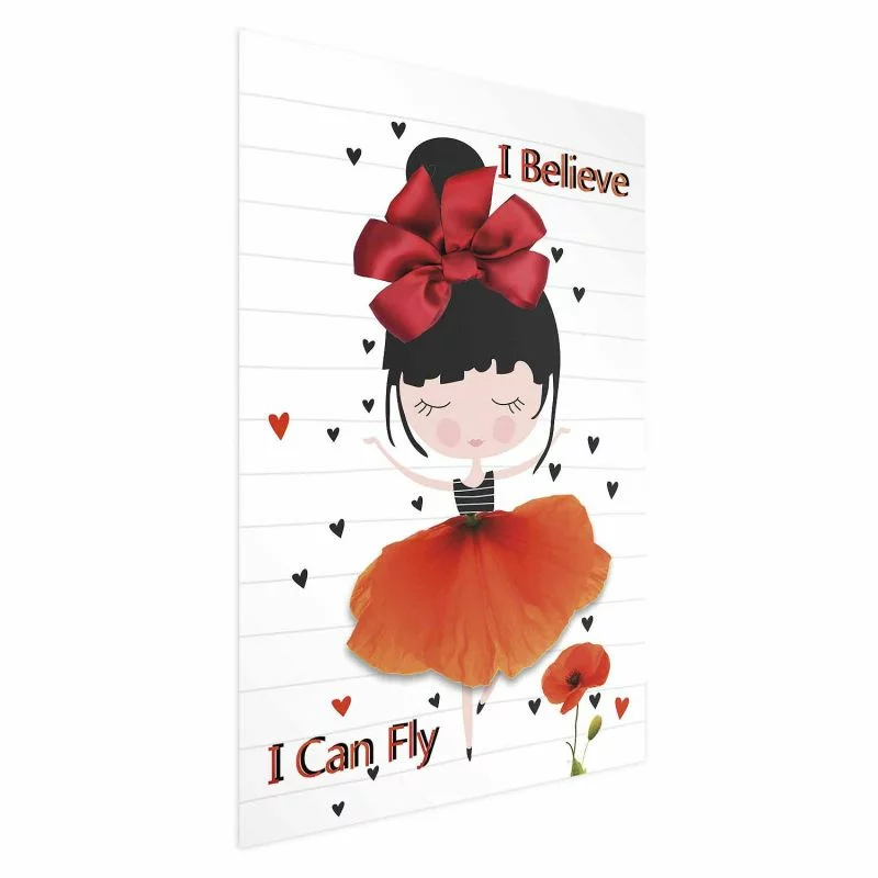 Plakat - I believe I can fly - obrazek 1