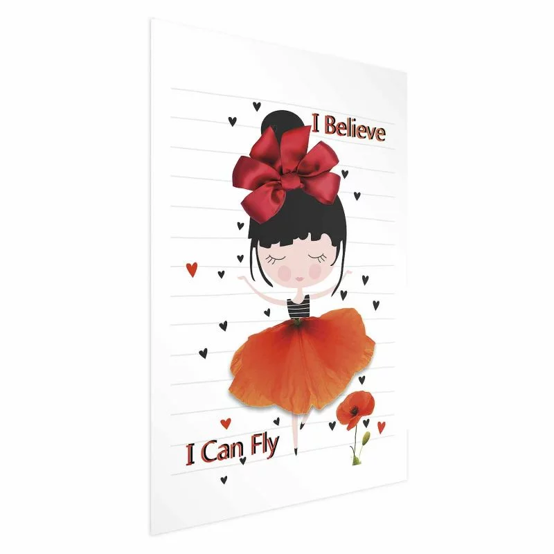 Plakat - I believe I can fly - obrazek 1