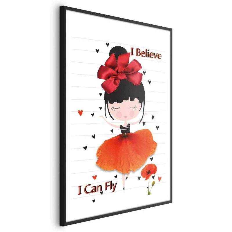 Plakat - I believe I can fly - obrazek 1