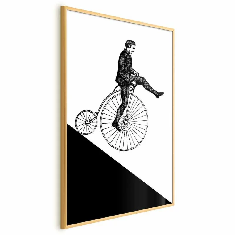 Plakat - Cyklista - obrazek 1