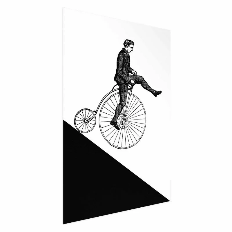 Plakat - Cyklista - obrazek 1