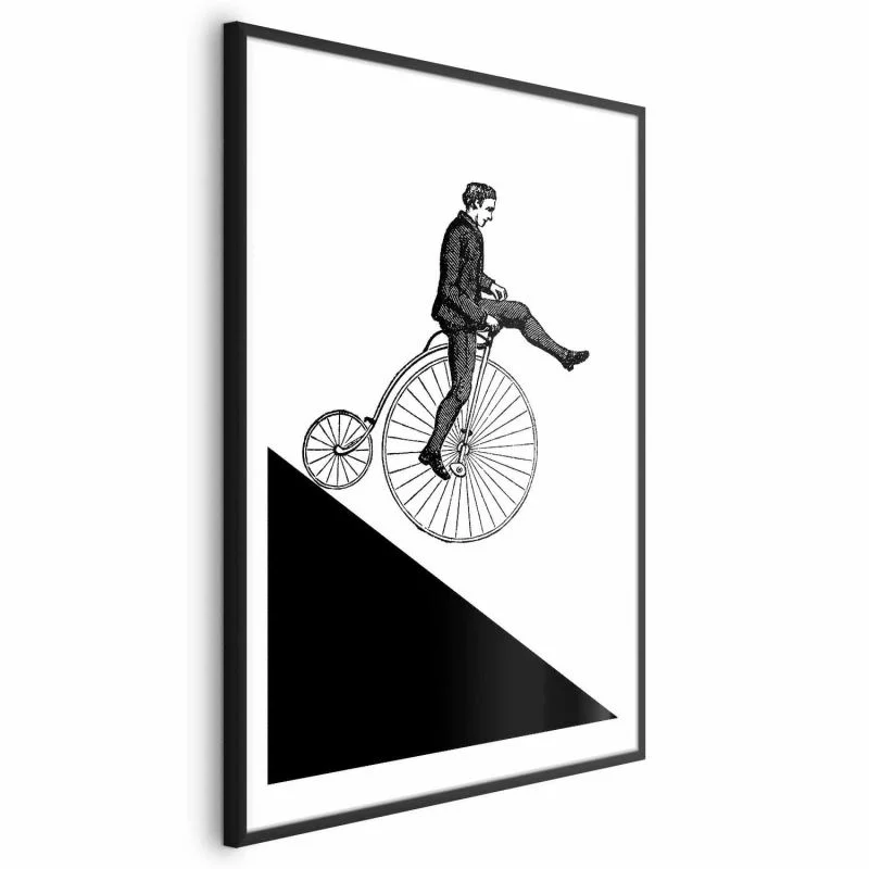 Plakat - Cyklista - obrazek 1