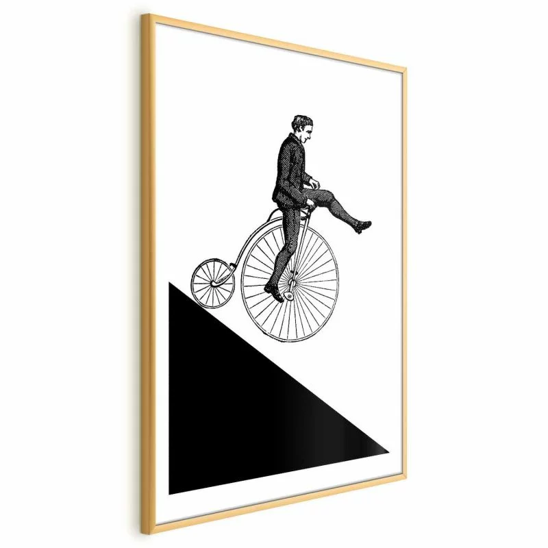Plakat - Cyklista - obrazek 1