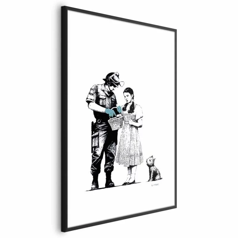 Plakat - Dorotka i policjant - obrazek 1