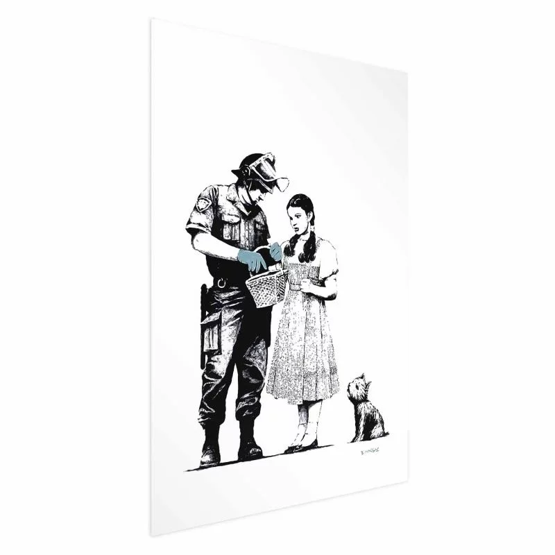 Plakat - Dorotka i policjant - obrazek 1