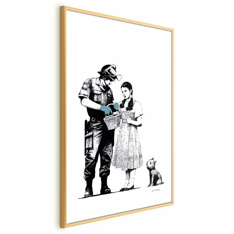 Plakat - Dorotka i policjant - obrazek 1