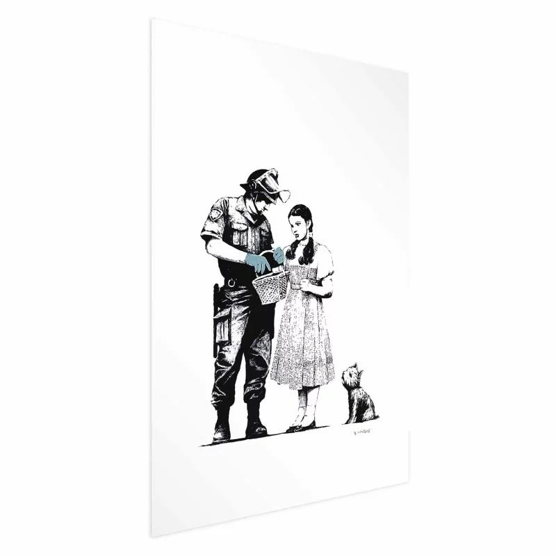 Plakat - Dorotka i policjant - obrazek 1
