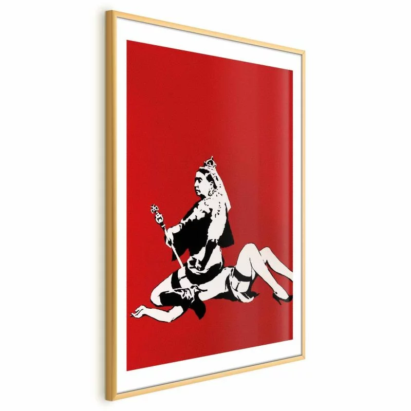 Plakat - Banksy: Queen Victoria - obrazek 1