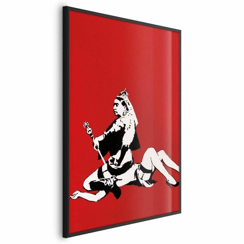 Plakat - Banksy: Queen Victoria - obrazek 1