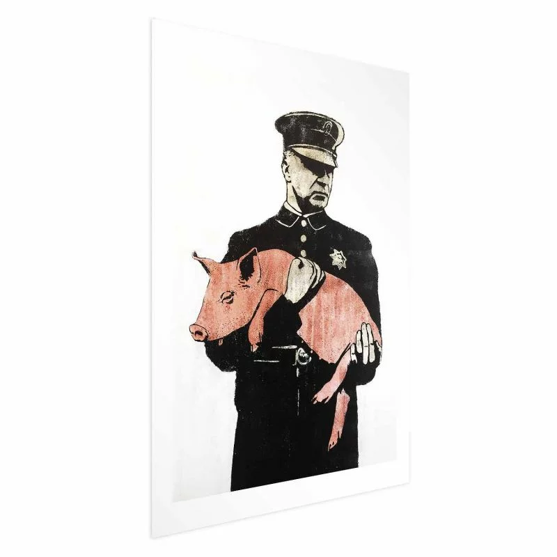 Plakat - Policyjna świnia - obrazek 1