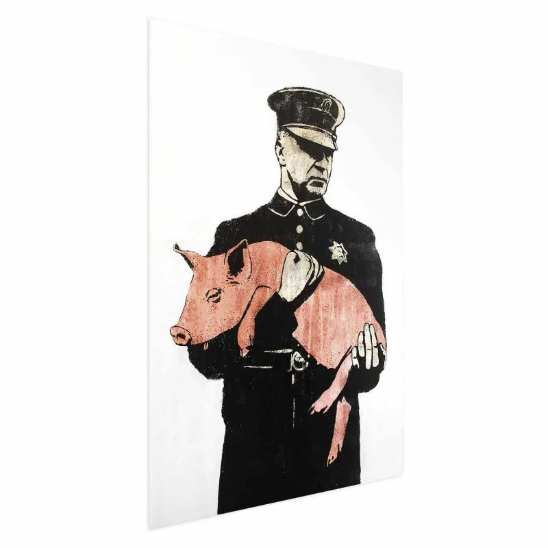 Plakat - Policyjna świnia - obrazek 1