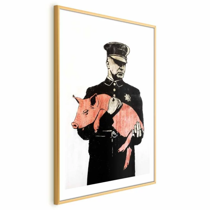 Plakat - Policyjna świnia - obrazek 1