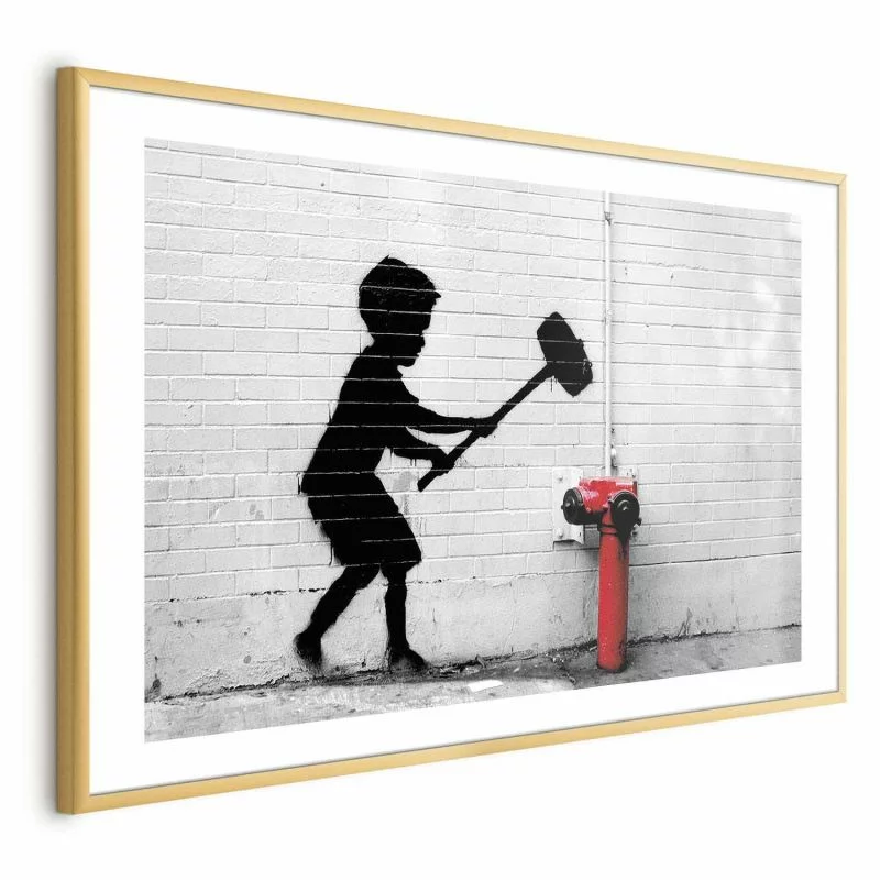 Plakat - Zniszczyć hydrant - obrazek 1