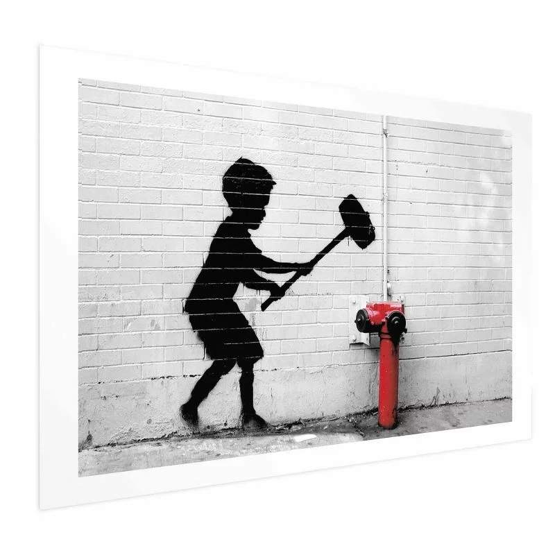 Plakat - Zniszczyć hydrant - obrazek 1