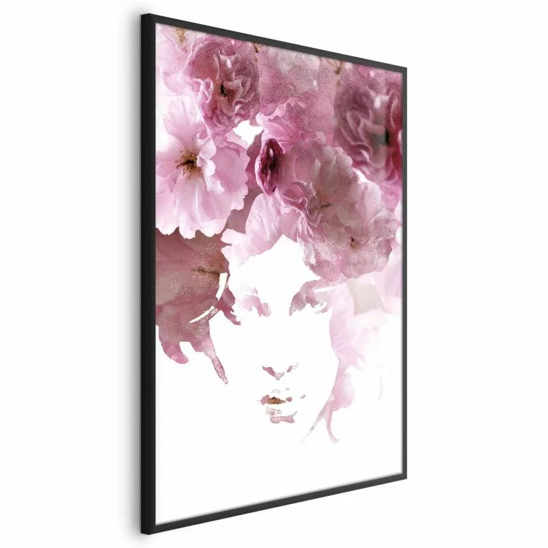 Plakat - Kwieciste spojrzenie - obrazek 1