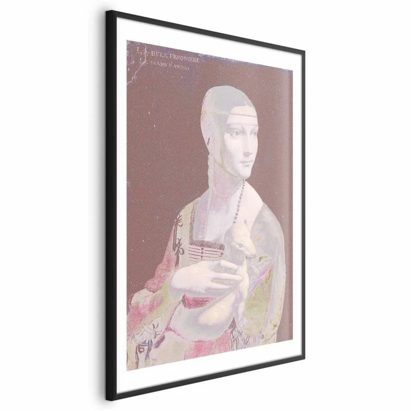 Plakat - Pastelowa dama - obrazek 1