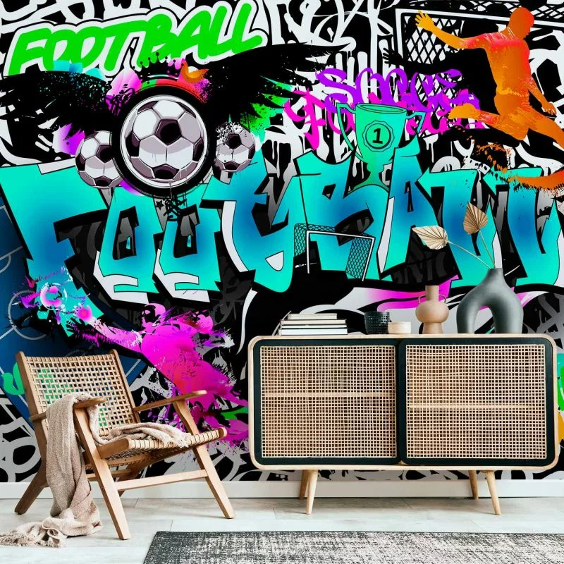 Fototapeta - Sportowe graffiti - obrazek 1