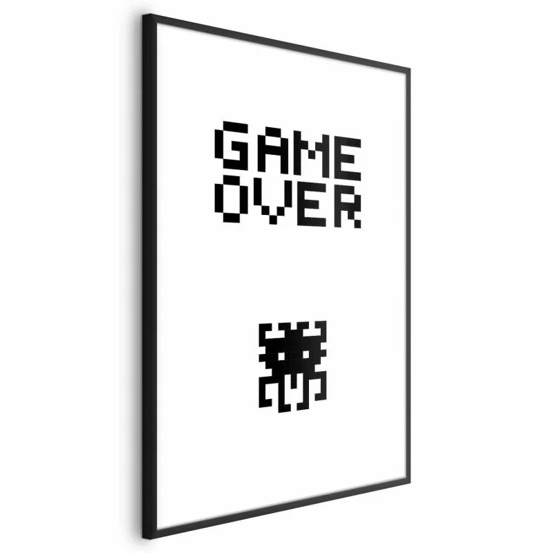 Plakat - Game over - obrazek 1