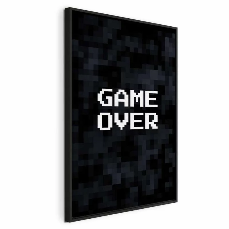 Obraz - Game Over w pikselach - obrazek 1
